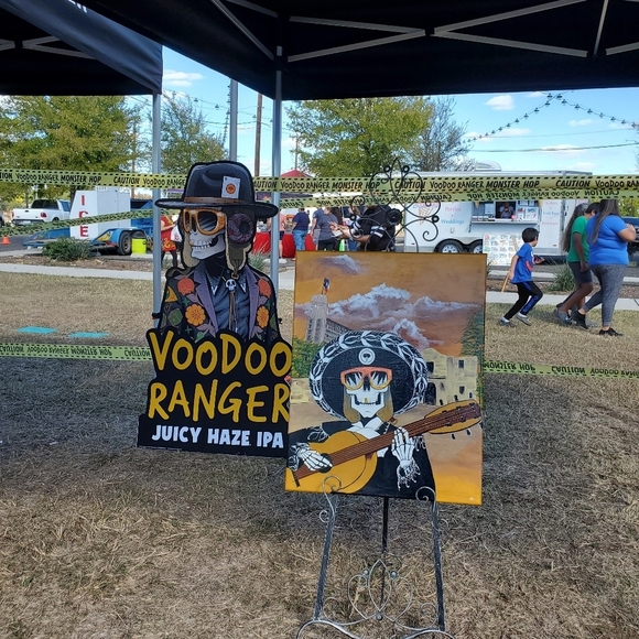 Latte Stone Studios, Voodoo Ranger 2022 by Artist Rosario (ACR), 5"x4" pr - Picture 2 of 2